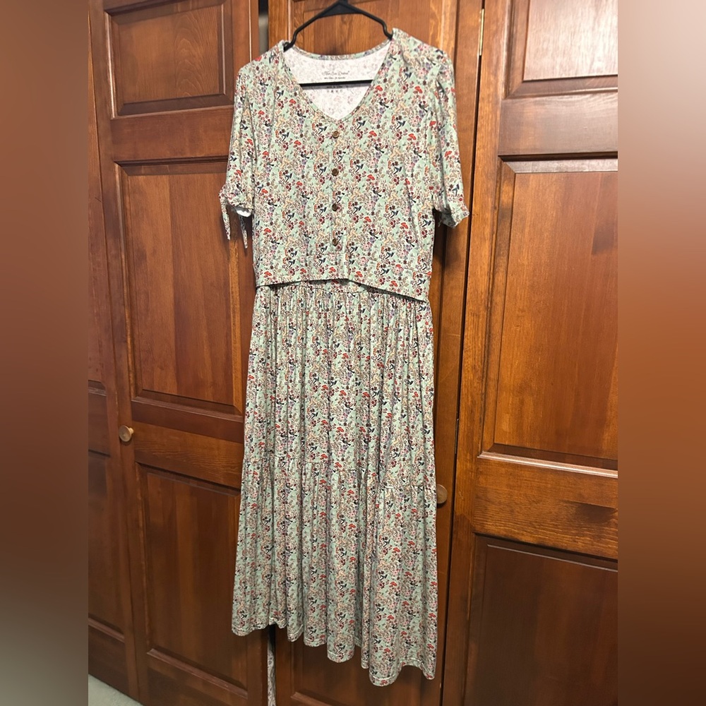 Zephyr Hinterland Floral Midi Dress